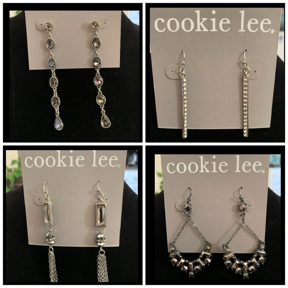 Cookie Lee Silver and Gold Earring Collection